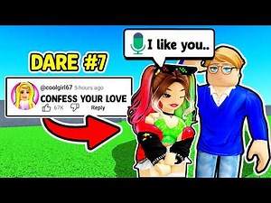 Doing Your AWFUL DARES on Roblox VOICE CHAT..