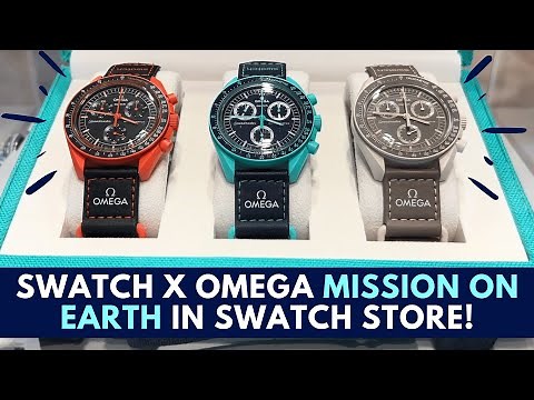 NEW Swatch x Omega Mission on Earth Thoughts? LAVA, POLAR LIGHTS & DESERT