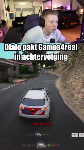 @Dialo pakt games4real met een setup tijdens een achtervolging! Dialo is een Nederlandse gaming content creator en streamer die al langere tijd actief is binnen de online streaming- en gamingwereld. Hij staat bekend om zijn energieke streams, directe interactie met zijn kijkers en herkenbare reacties tijdens het gamen. Zijn content bestaat voornamelijk uit populaire games en livestreammomenten, waarin humor, spanning en community-interactie centraal staan. Dialo weet moeiteloos grappige, onverwa