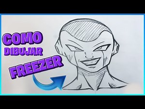 Como dibujar a Freezer a LAPIZ paso a paso [Para principiantes]