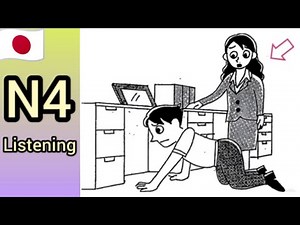 N4 listening part practice with answer