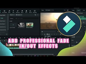 Filmora 14 Audio Tutorial 🎧 | Add Professional Fade In/Out Effects to Your Sound!