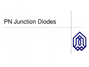 PN Junction Diodes: Operation and Applications - SlideServe