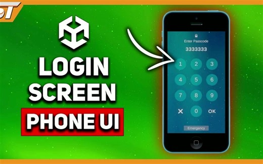 在 Unity 中创建键盘登录屏幕（UI 教程）