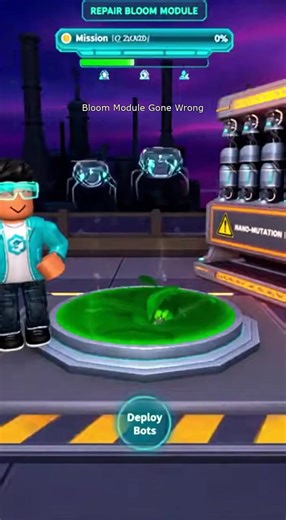 Mutation Loop Madness Bot malfunctions in lab! #roblox #scienceadventure #mutationerror | Gameloxx