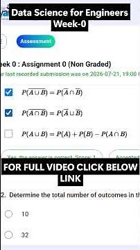 NPTEL Data Science for Engineers Week 0 Assignment Answers | noc26-cs112 | IIT Madras