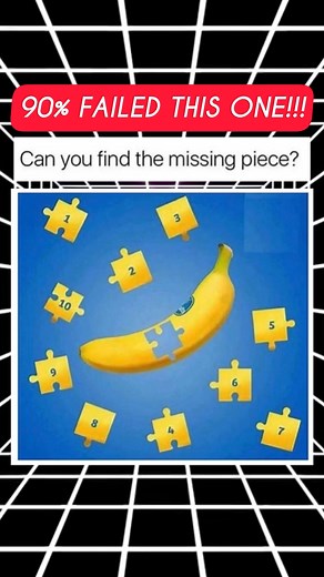 Can you find the missing piece? #quiz #QuizTime #fun #noblequiz #fblifestyle | iPhone Series