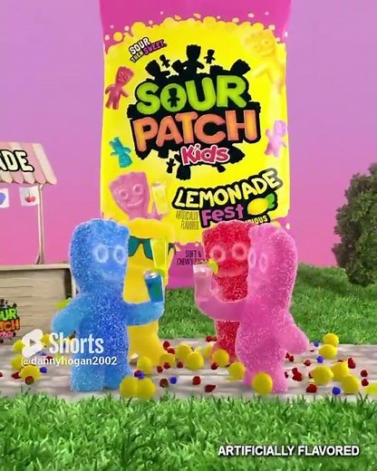 Sour Patch Kids - Lemonade Fest (2023, USA)