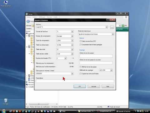 tuto découper un gros fichier avec 7-Zip ou WinRAR www.ordisecours.fr
