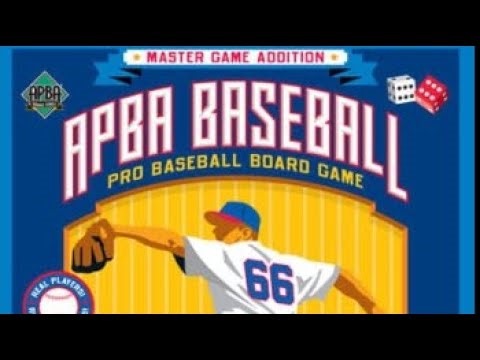 APBA Master Baseball some things I Like
