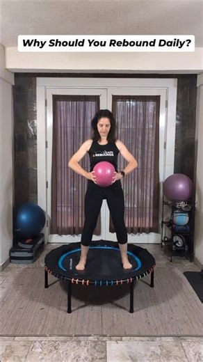 Why Should You Rebound Daily ? #rebounding #dailyworkout #workout