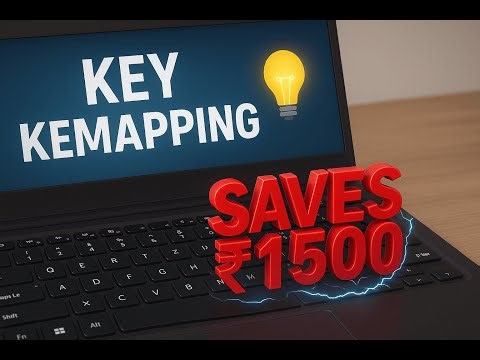 "Turn Any Key Into Any Other – Laptop Keyboard Remap Trick!" - of keys #powertoys #microsoft