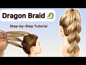 How to Dragon Braid Your Own Hair 🐉 | Easy Step-by-Step Tutorial for Beginners