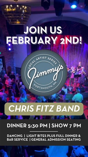 Get ready for a night of Blues Jambalaya! 🎸 The Chris Fitz Band is serving up a high-octane blend of Texas swing, Chicago grit, and British rock-n-roll. Don’t miss this power trio’s signature spicy sound. 🎟️ Tickets available at https://bit.ly/40ZlFhG | Jimmy's Jazz & Blues Club