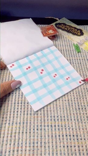 Making Journal Paper Patterns ✨ #diy #fypシ #artandcraft #junkjournal #shorts #stationery #paperart