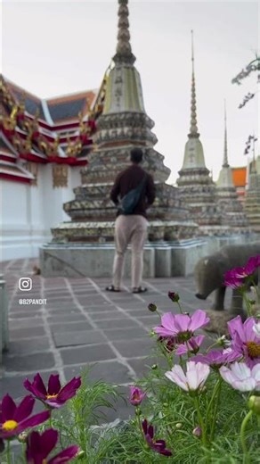 Exploring Beautiful Temples of Bangkok 🇹🇭 | Peaceful Travel Vlog