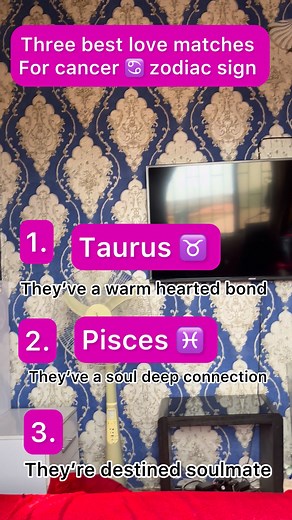 1.8K views · 18 reactions | Three best love matches for Cancer zodiac sign | Zodaic astro insightful | Facebook