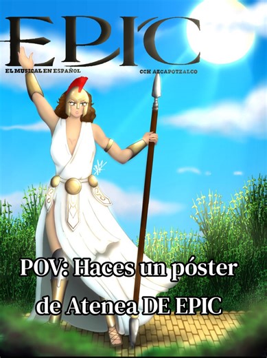 Cuando dibujas a la verdadera Guerrera de la Mente 🙏 EPIC: El Musical En Español PROXIMAMENTE Marzo 2026 Creditos del Video/Poster a: Ig @_https.pyobeom007 #speedpai #athena #art #epicthe #ibis @Jorge Rivera-Herrans @teaganearley