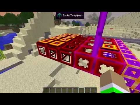 Invisible blocks mod Showcase for minecraft 1.7.10