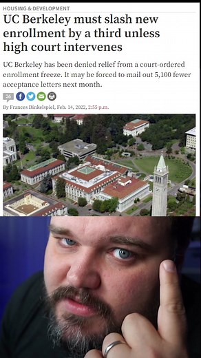 UC Berkeley Admission Cuts Due to NIMBY Lawsuit Impacting Student Housing