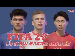FIFA 22 | 19+ NEW FACES | OVIDIO's FIFA 22 FACEPACK V.4