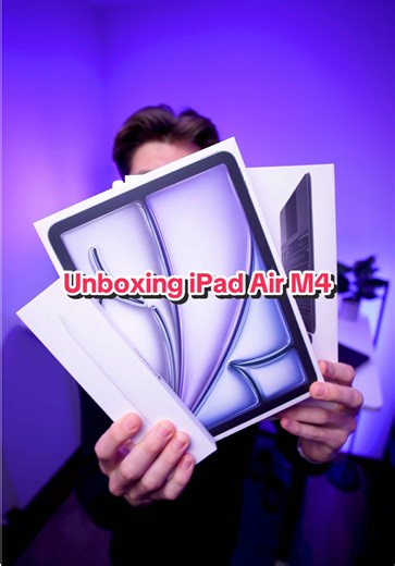 Unboxing the iPad Air M4: A First Look