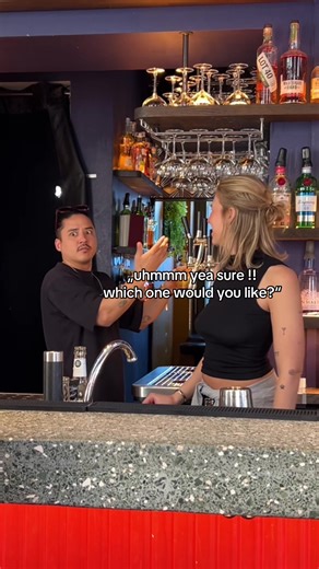 Annoying Questions at a Bar