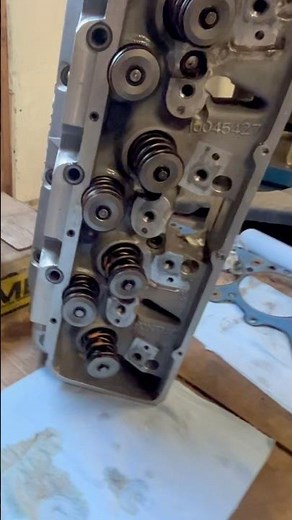 EARLY PONTIAC “427” pro stock heads Full length video on my channel#bigblockchevy #prostock #highrpm