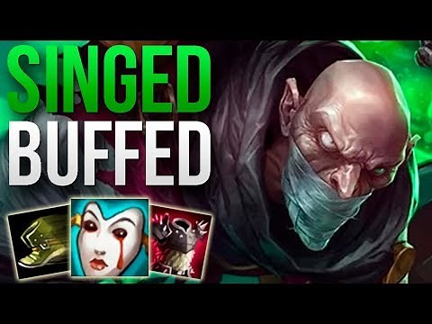 SINGED 9.8 IS AMAZING! | CHALLENGER SINGED TOP GAMEPLAY | Patch 9.8 S9