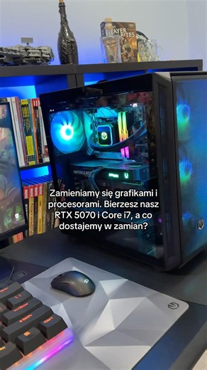Jaką kartę graficzną i procesor dostaniemy w zamian?😅 #gamer #komputer #gry