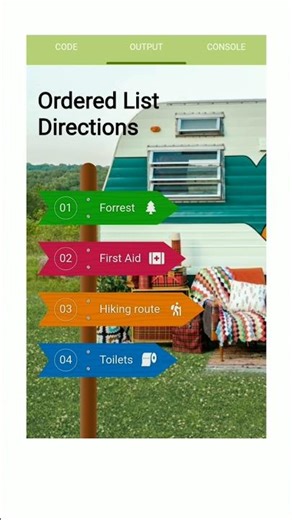 🚀 HTML OL Tag Full Tutorial | Order List Types & Direction | Viral Short