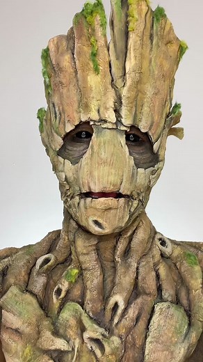 Groot makeup removal! 😱 liquid latex!