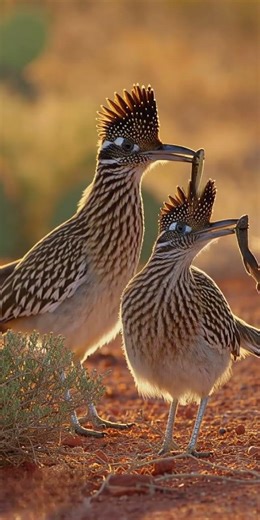Road Runner Mating Ritual | Amazing Desert Bird Behavior