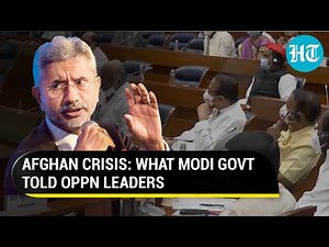 1.8K views · 25 reactions | 'Situation critical:' Modi government briefs opposition leaders on #Afghanistan, says evacuation a top priority EAM Jaishankar also said that helping distressed Afghans is also a priority. | Hindustan Times | Facebook