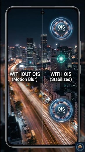 The "Floating" Camera Inside Your Phone! 📸 - OIS #oiscamera #techexplained #technology #camera