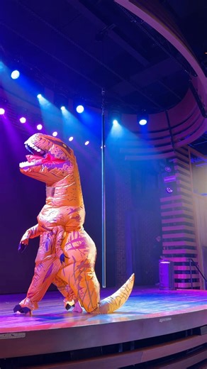 maybe they’re right 😂 🦖 I’m just having fun #dance #funny #aerial #pole #comedy