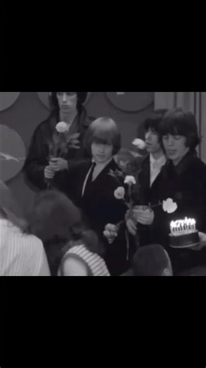 Rolling Stones at JFK Airport - Cheeky Brian Jones (1964) #rollingstones #classicrock #brianjones