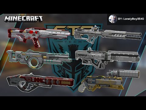 (Re-Upload) [TaCZ] STF Sentinel Tech v.0.9 BETA Gun Pack By: LonelyBoy3540 | Minecraft Java Edition
