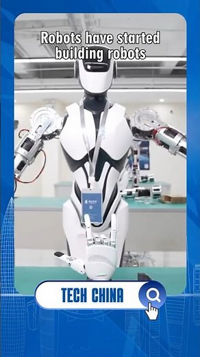 Watch robots build robots—this is how the future of automation looks.#robots #technology