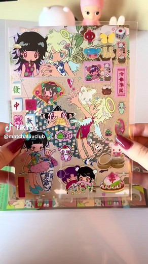 sticker haul ☘️ im so happy i own these stickers #stickers #sticker #journal #journaling