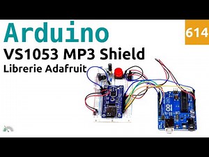 Usare la shield VS1053 con le librerie di Adafruit per riprodurre mp3 con Arduino - video 614