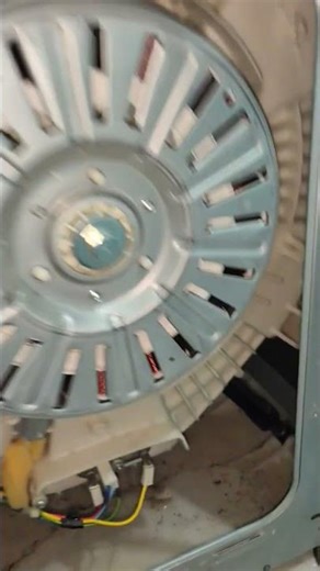 LG front load washing machine Water leakage back tab damage