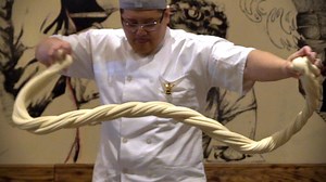 This noodle master can make 128 noodles in just 10 seconds 😱 | Tasty