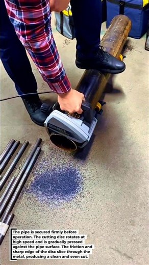 Pipe Cutting Machine – Fast & Precise Metal Cutting!