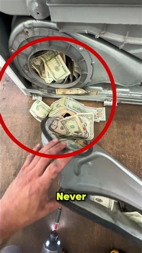He Found Cash Hidden Inside Appliances 😳💰 #DidYouKnow #Mystery