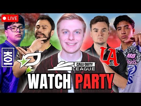 🔴OPTIC vs KOI | CDL WATCH PARTY SUNDAY