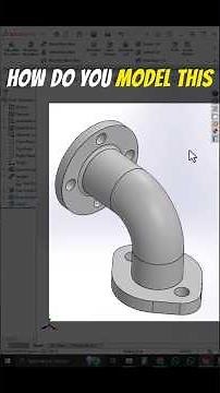 HOW DO YOU MODEL THIS | SOLIDWORKS | 3D CAD MODELING