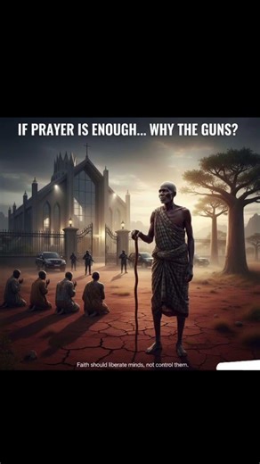 If prayers were enough why the Guns?🫣