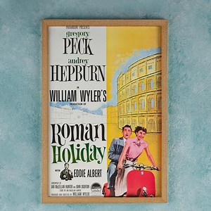Roman Holiday 1953 Movie Poster Wall Art Decor Rome Decor Film Poster Collectibles Birthday Gifts - Etsy UK