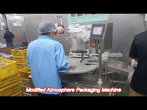 0.5mpa-0.6mpa modified atmosphere packaging machine stable and reliable